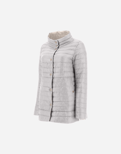 Herno Reversible A-shape In Nylon Ultralight In Chantilly