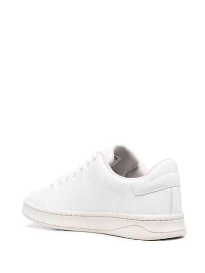 Shop Diesel S-athene Low W Logo-appliqué Sneakers In White