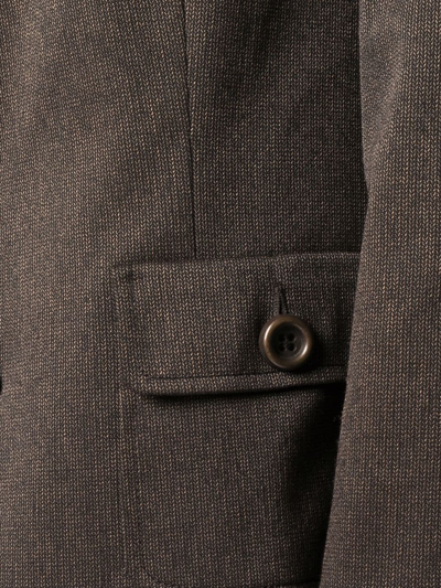 PIERRE CARDIN Pre-owned 1970s Notched Lapels Single-breasted Jacket In Brown