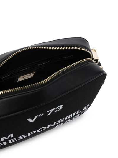 V-73 Responsability Shoulder Bag In Black