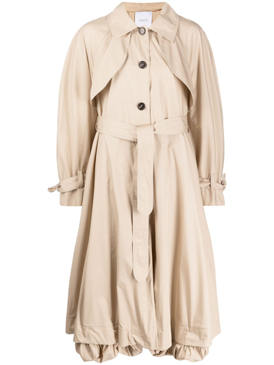 Shop Patou Coats In Sand