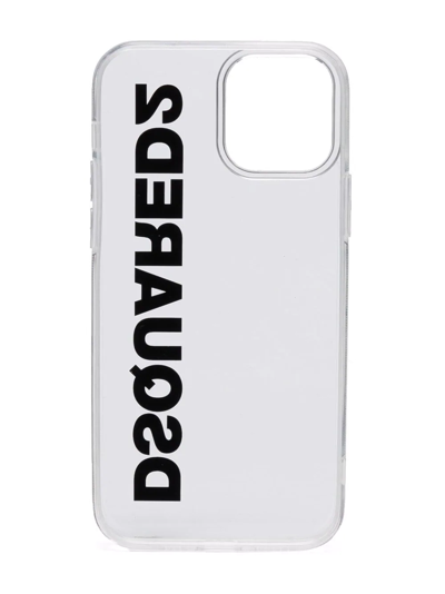 Dsquared2 Logo-print Iphone 12 Pro Case In Weiss