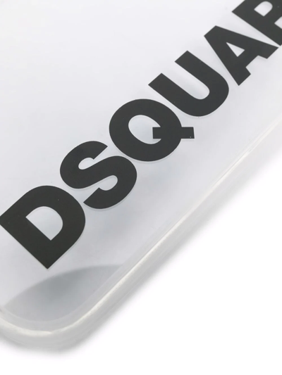 Shop Dsquared2 Logo-print Iphone 12 Pro Case In Weiss