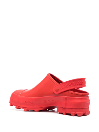 Camperlab Tractor Closed Toe Sandals In Rot