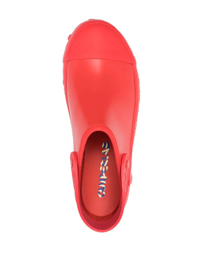 Camperlab Tractor Closed Toe Sandals In Rot
