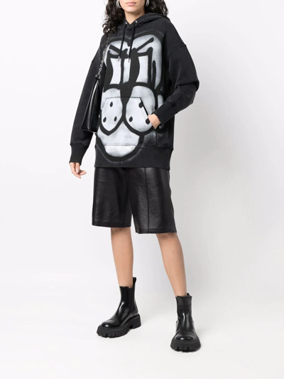Givenchy Black Chito Edition Oversized Hoodie In Schwarz