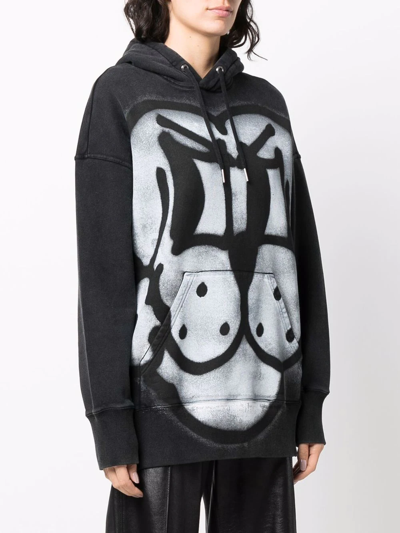 Louis Vuitton 22AW DE CHIRICO JACQUARD OVERSIZED HOODIE De Chirico Jacquard  Oversized Hoodie Parka Black RM222 ZLW HNN90W 1AAGVN XL Black