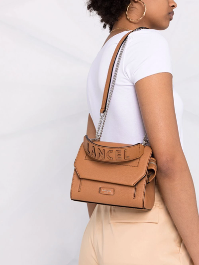 Lancer Ninon De Lancel Tote Bag In Brown