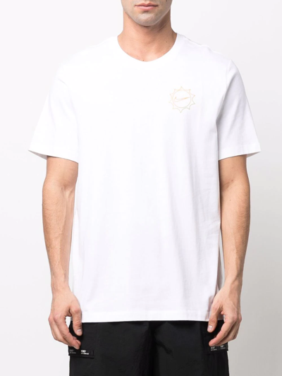 Nike Logo-print T-shirt In Weiss | ModeSens