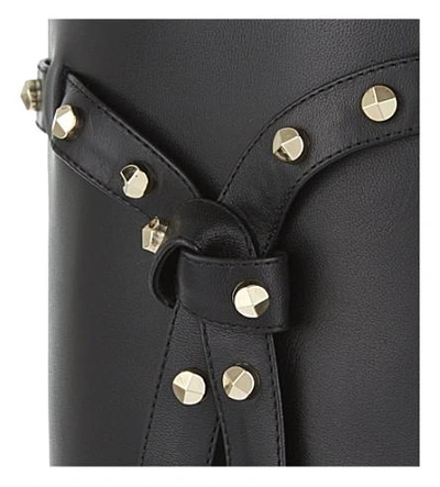 Shop Valentino Punky-ch Knee Boots In Black