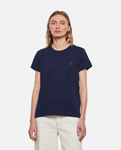 Shop Polo Ralph Lauren Short Sleeve T-shirt In Blue