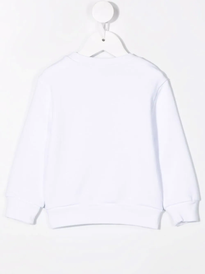 Shop Dsquared2 Logo-print Sweatshirt In White