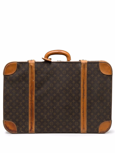 Pre-owned Louis Vuitton Monogram 行李箱（1984年典藏款） In Brown