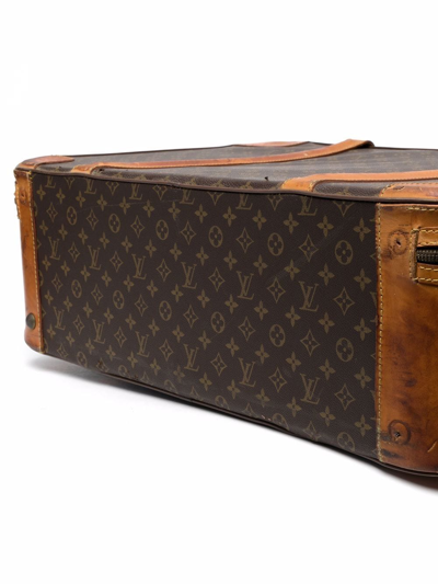 Pre-owned Louis Vuitton Monogram 行李箱（1984年典藏款） In Brown