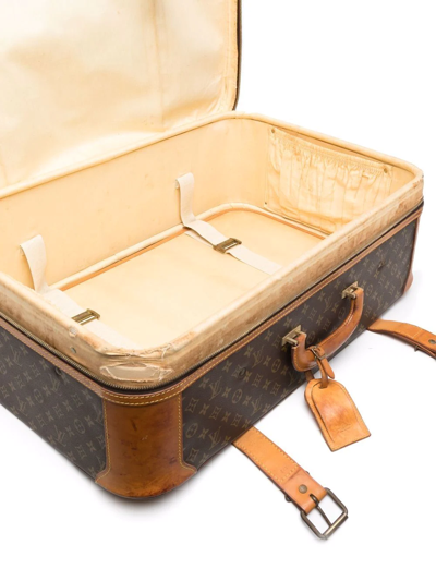 Pre-owned Louis Vuitton 1984  Monogram Suitcase In Brown