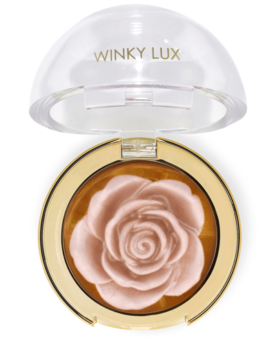 Shop Winky Lux Cheeky Rose Highlighter In Champagne