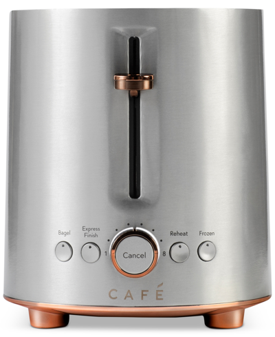 Shop Cafe Express 2-slice Toaster In Stainless Steel