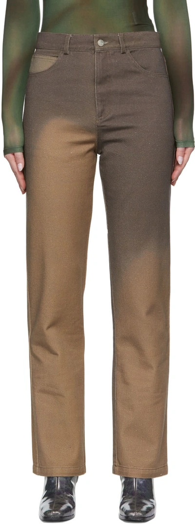 Shop Paloma Wool Ssense Exclusive Brown Iglu Trousers In 323
