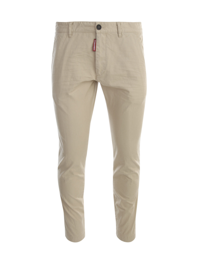 Shop Dsquared2 Straight In Beige