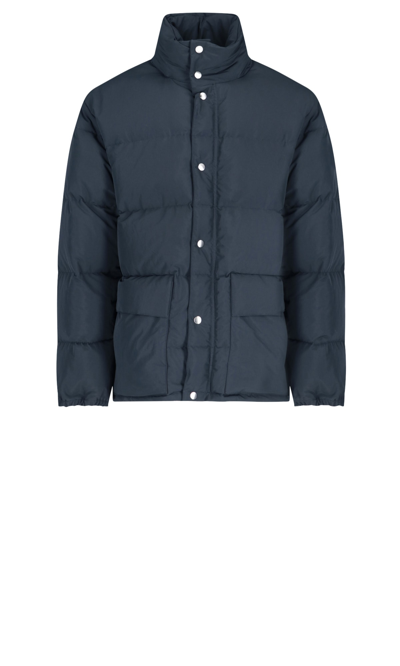 Jil Sander Jacket Down Jacket In Blue