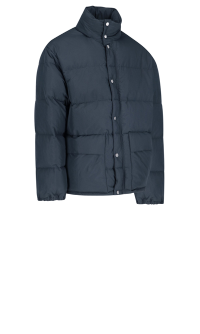Jil Sander Jacket Down Jacket In Blue