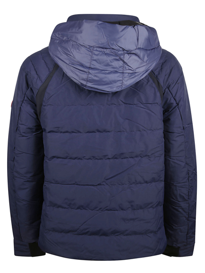 Canada Goose Men's Updated Hybridge Base Quilted Down Jacket In Blue