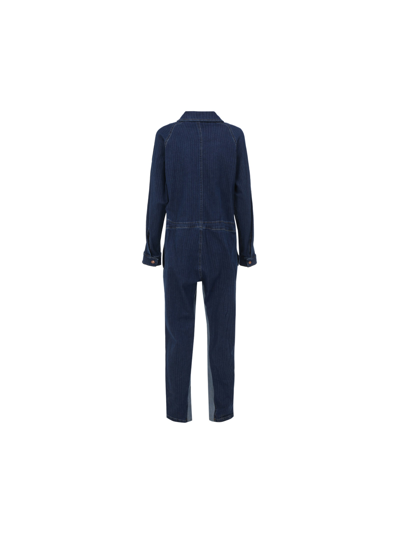 Shop See By Chloé Jumpsuit In Denim Blue