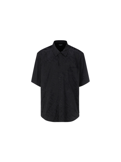 Shop Balenciaga Shirt In Black