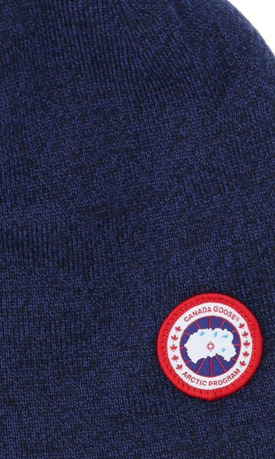 Shop Canada Goose Hat In Blue