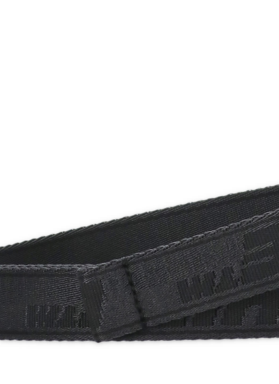 Shop Off-white Mini Industrial Belt In Black Blac