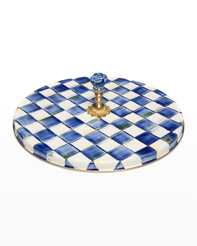 Shop Mackenzie-childs Royal Check Enamel Cheese Course