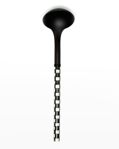 Shop Mackenzie-childs Courtly Check Ladle, Black