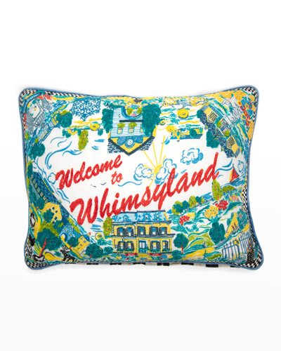 Shop Mackenzie-childs Whimsyland Pillow