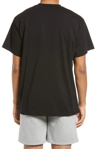 Shop Bel-air Athletics Arch Logo Graphic Tee In Black