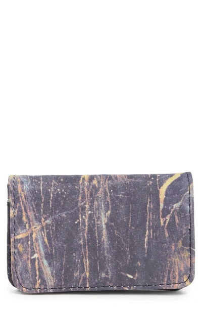Shop Aimee Kestenberg Sammy Bifold Card Wallet In Midnight Marble