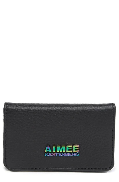 Shop Aimee Kestenberg Sammy Bifold Card Wallet In Black