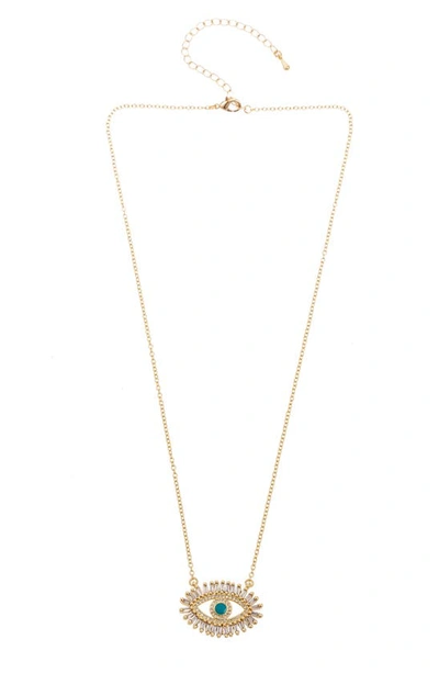Eye candy la evil eye necklace best sale