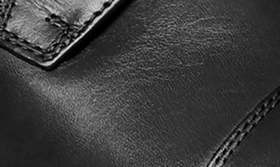 Florsheim Jackson Cap Toe Derby In Black Scratch