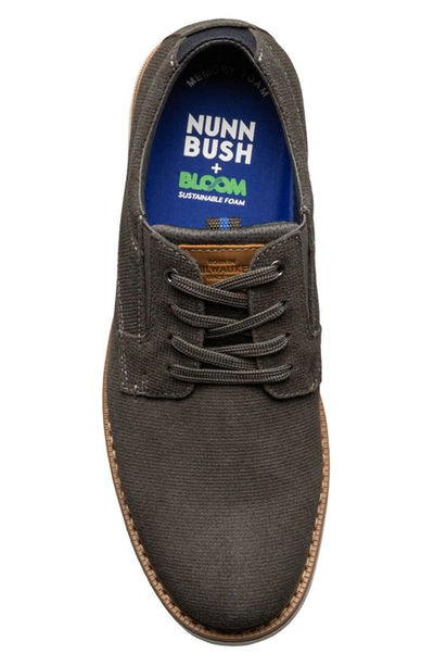 Nunn Bush Otto Plain Toe Derby Sneaker In Gray