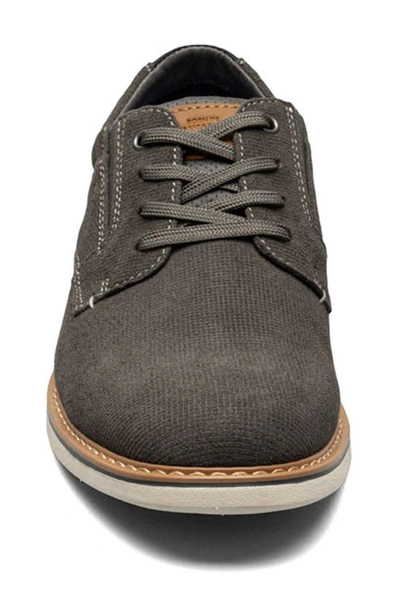 Nunn Bush Otto Plain Toe Derby Sneaker In Gray