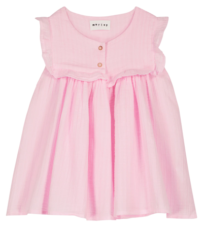 Shop Morley Sleeveless Cotton Top In Baby