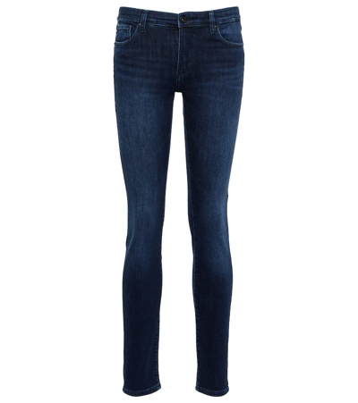 Shop Ag Prima Mid-rise Skinny Jeans In Caba