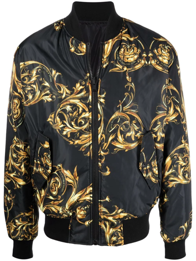 Versace Jeans Couture Regalia Baroque Bomber Jacket In Multicolour |  ModeSens