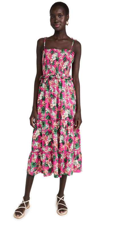 Shop Lost + Wander Meet Me In Bali Maxi Dress In Pink Tropical