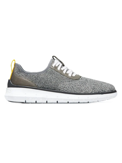 Shop Cole Haan Men's Zerogrand Generation Stitchlite Sneakers In Gray Knit