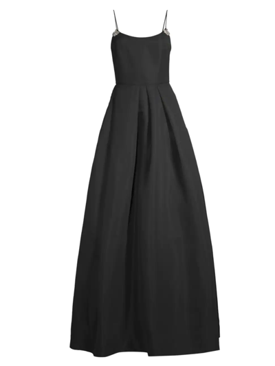 Shop Sachin & Babi Women's Gwen Crystal Embellished Gown In Black