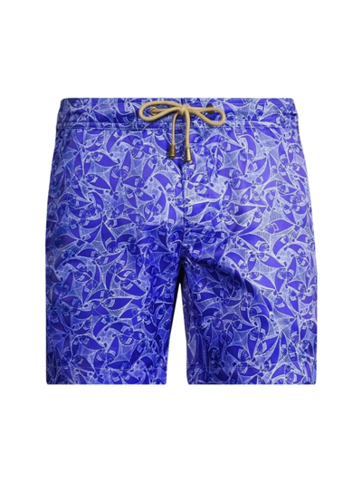 Shop Thorsun Men's Pescado Swim Short In Blue
