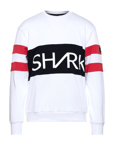 Shop Paul & Shark Man Sweatshirt White Size L Organic Cotton