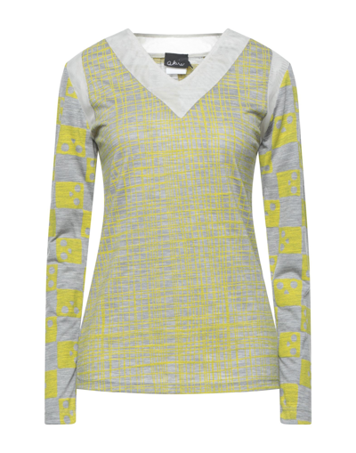 Shop Akira Woman T-shirt Grey Size 4 Wool, Nylon