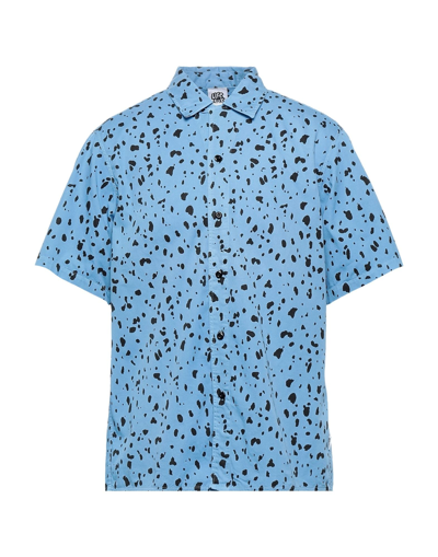 Shop Life Sux Man Shirt Sky Blue Size M Cotton